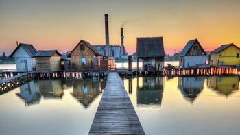 Este mágico pueblo flotante se