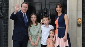 David Cameron se despidió del