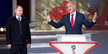 Gianni Infantino visitó a Vladimir