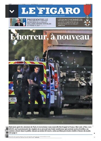 Horror, de nuevo (Le Figaro)