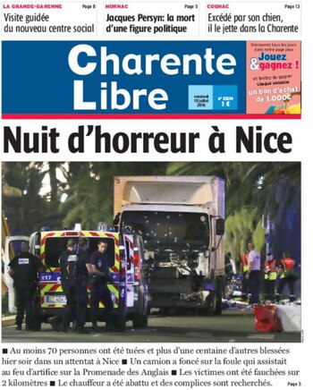 Noche de horror en Niza