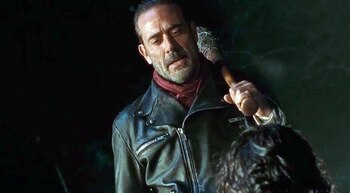 La última escena de Negan