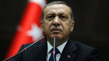 El presidente Recep Erdogan comenzó