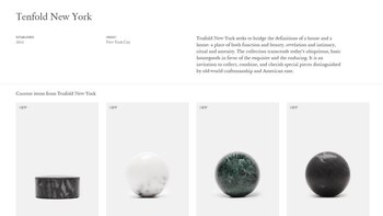 El home de Tenfold, en