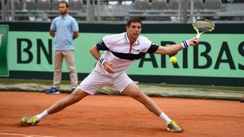 El campeón de la Copa Davis, Federico Delbonis, una de las figuras principales (@DavisCup)