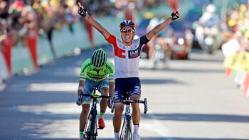 Jarlinson Pantano consiguió la 15° etapa del Tour de France(Reuters)