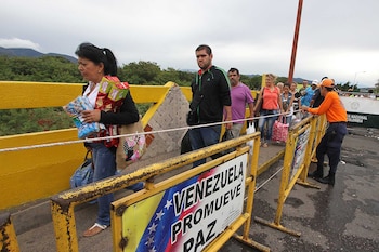 Colombia aumenta las medidas ante el masivo éxodo de venezolanos (AFP)