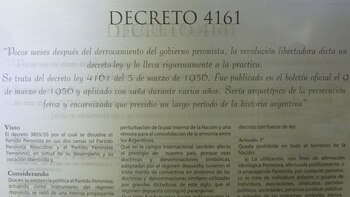 El decreto que prohibió nombrar