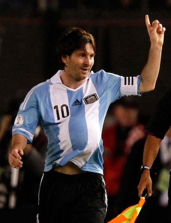 El festejo de Messi que