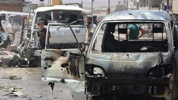 Ataques en Alepo, una de