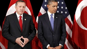 Recep Erdogan y Barack Obama. Imagen de archivo (AFP)
