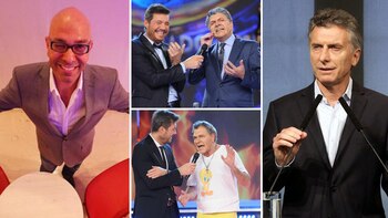 Fredy Villarreal y Mauricio Macri