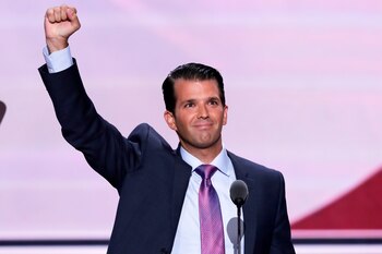 Donald Trump, Jr. defendió a