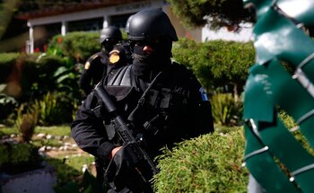 Policía de Guatemala.