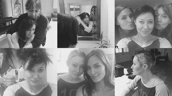 Las duras fotos que Shannen