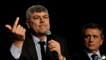 El ex ministro Buryaile (Télam)