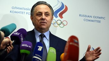 El ministro de Deportes ruso,