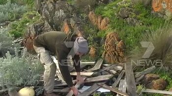 Posibles restos del avión de