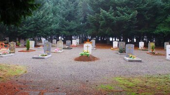 El cementerio dentro de Colonia