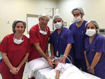 Médicos argentinos inician el programa