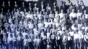 Una foto de la época