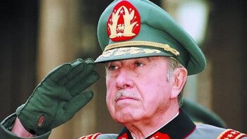 El dictador chileno Augusto Pinochet