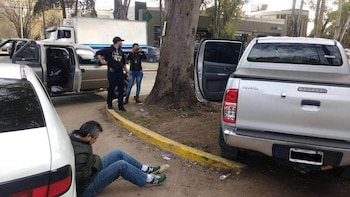 “Delfin” Castedo, al momento de