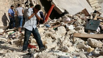 La ciudad de Alepo, en