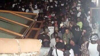 Una fotografía de la fiesta