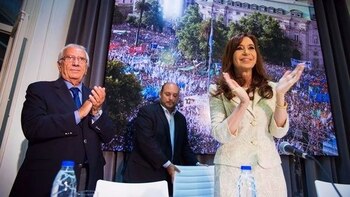 Cristina Kirchner y Héctor Recalde