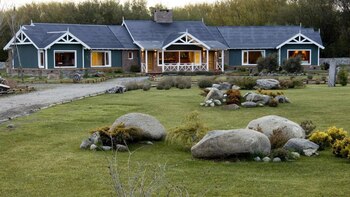 El hotel Los Sauces (AFP)