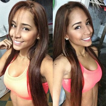 La modelo agradeció el apoyo