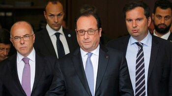El presidente francés, Francois Hollande,