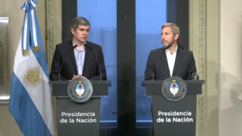 Marcos Peña defendió hoy la