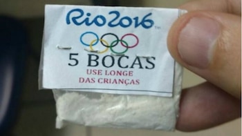 Los paquetes de cocaína llevaban