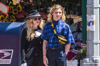 Madonna y su hijo Rocco