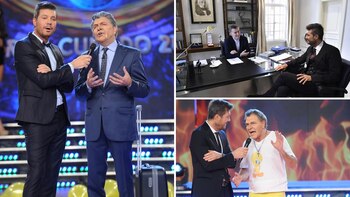 Marcelo Tinelli, Mauricio Macri y