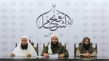 Dirigentes del Frente al Nusra