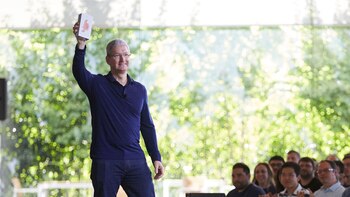 Tim Cook, optimista con las