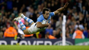 Juan Imhoff, jugador del Racing