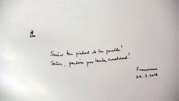 El mensaje del papa Francisco