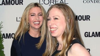 Ivanka Trump y Chelsea Clinton,