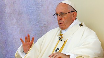 El papa Francisco convocó a