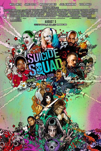 Poster de Escuadrón Suicida