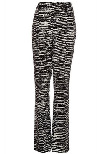 Pantalón estilo palazzo estampado modelo