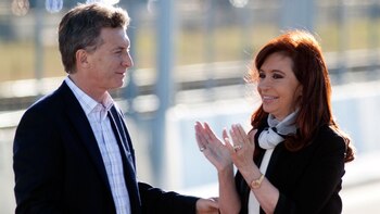 Mauricio Macri y Cristina Kirchner