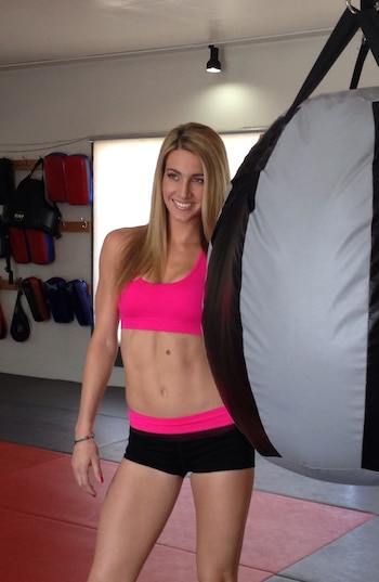 Mikaela Mayer, boxeadora y modelo estadounidense