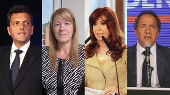 Sergio Massa, Margarita Stolbizer, Cristina