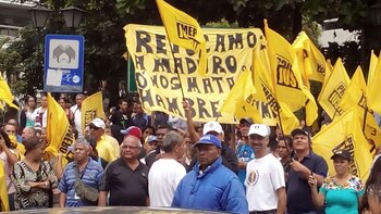 Los venezolanos reclaman que se