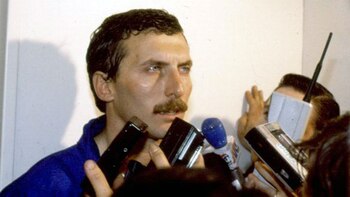 Macri en 1991 tras ser